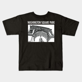 Washington Square Park 1 Kids T-Shirt